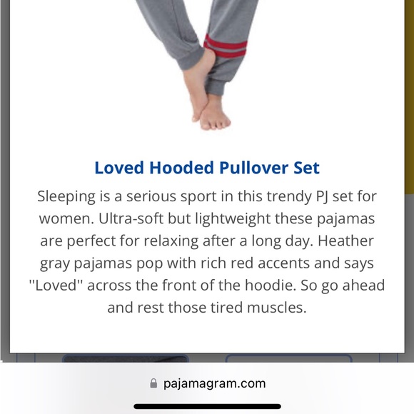 Pajamagram Loved personalized with “Kim” embroidery - Picture 10 of 12